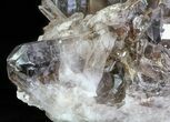 Dark Smoky Quartz Cluster - Large Crystals #60925-4